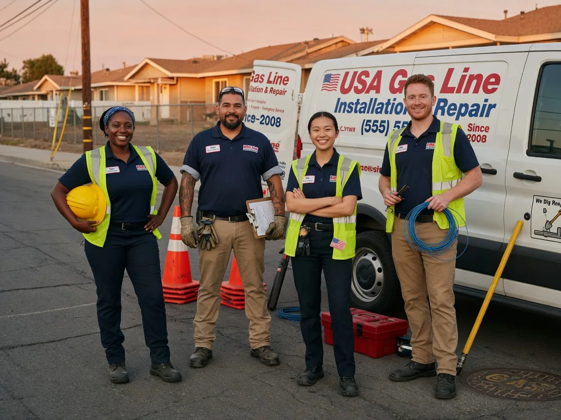 Gas Line Installation company in Harford, PA